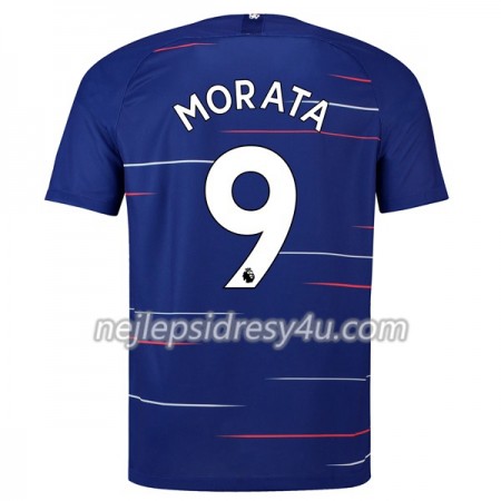 Fotbalový Dres Chelsea Morata 9 Domácí 2018/19